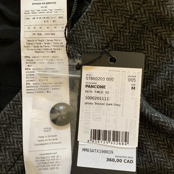 NWT Weekend Max Mara straight pants - Picture 10 of 15